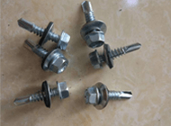 Self drilling roofing screw